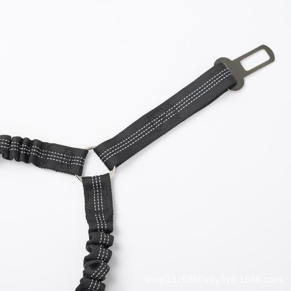 Dobbeltendet reflekterende nylon hundesnor, udendørs elastisk reb (en-til-to)