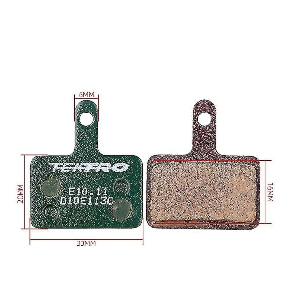 E10.11 Cykel Cykel Cykling Skivebremseklodser Organisk Sammensatning Bremseklodser Til Mt200/m355/m395/m415/m2