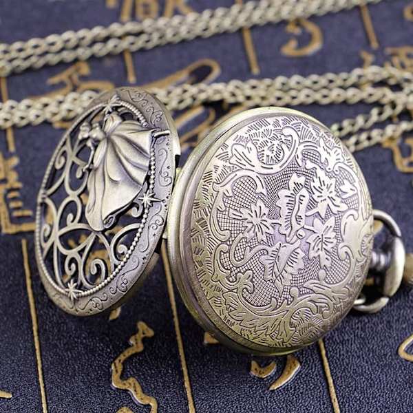Liisa Ihmemaassa Taskukello Teemainen Pronssi Kvartsi Steampunk Taskukellot Syntymäpäivä Joululahja Lapsille