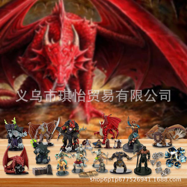 Ny Dungeons & Dragons Julekalender 24 Gaver Juleferie Blind Box Gaver