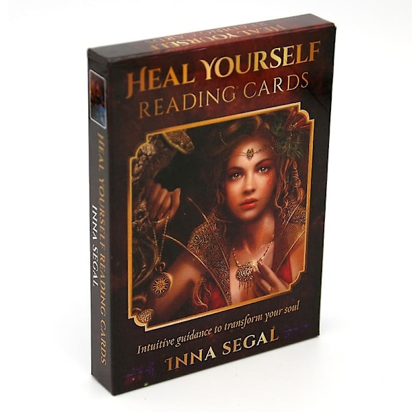 Heal Yourself -luentakortit Intuitiivinen ohjaus sielusi muuntamiseen Lukukorttisarja Peli