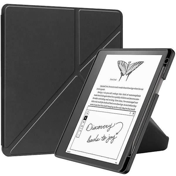 Magnetiskt PU-läderfodral för Kindle Scribe 2022 10,2 tum E-läsare Black