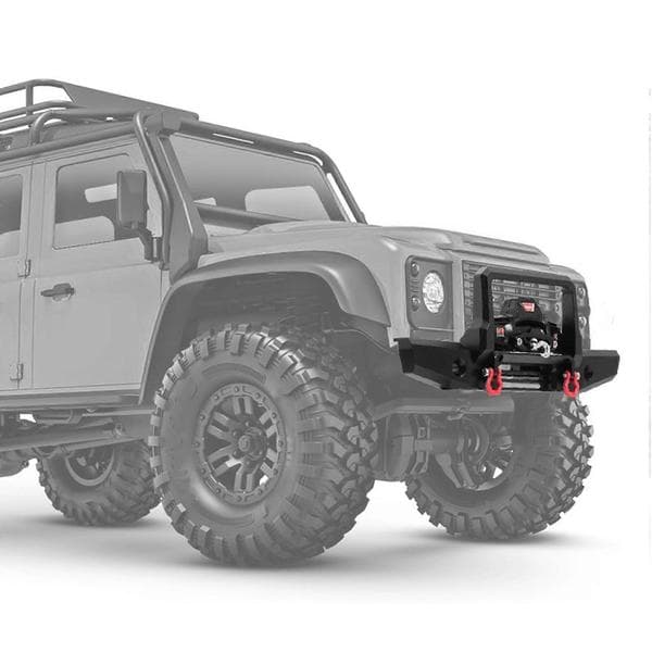 For TRX4M metall front B-støtfanger med slepekrok for TRX4M Främre B