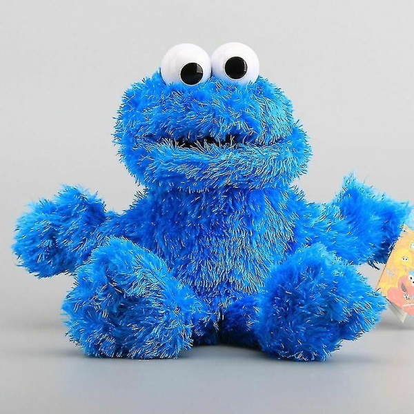 Pehmoeläin Elmo Cookie -lastenpäivälahja. blue