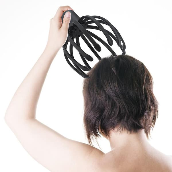 Electric Head Massager with Multiple Claws - Household USB Charging Kneading Vibration Head Massager (1 pc)