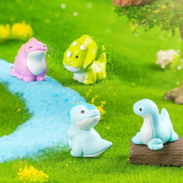 Lille dinosaur til terrarium og fehave H