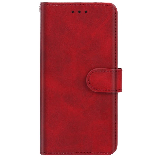 Lædertaske til Meizu M6 Note Red