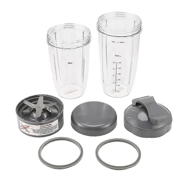 Reservedeler til blender for NutriBullet - Ekstraktorblad og 32 oz kopper