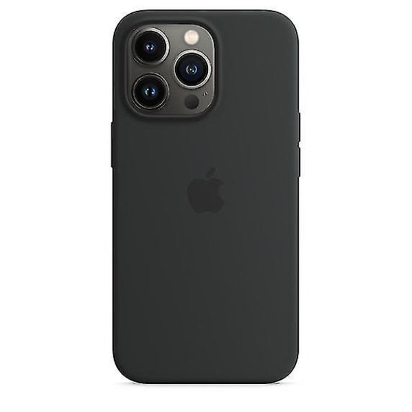 Silikone telefontaske til Iphone 13 Pro Max 13promax Midnight