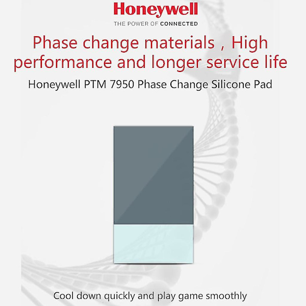 Honeywell- Ptm7950 Termisk pude, bærbar computer Cpu Gpu Fase-ændring kølepasta pude 40*80