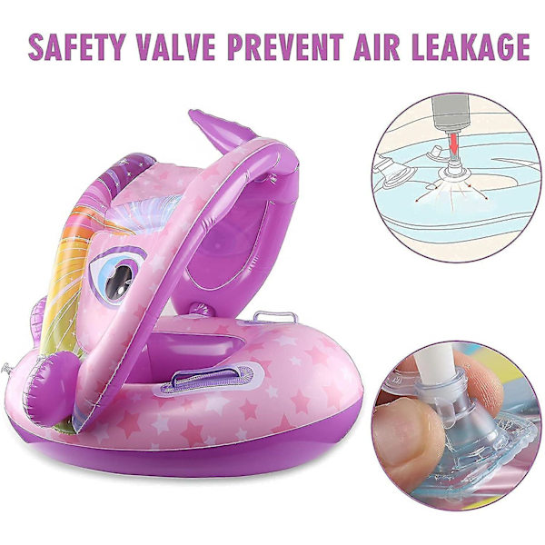 Baby simring, uppblåsbar simring, baby simring med solskydd, baby float, uppblåsbar A genom simning, baby simtränare, Swi