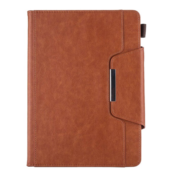 Crazy Horse Læderpung Stativ Smart Cover Til Ipad 9.7-tommer (2018)/9.7-tommer (2017)/9.7 Tommer (2016)/air 2/air Brown
