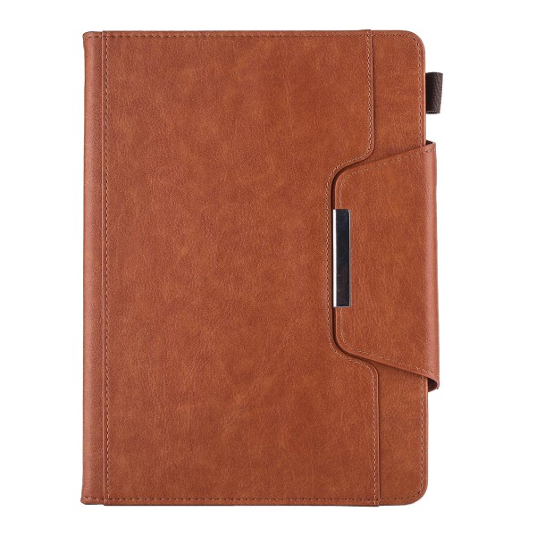 Crazy Horse Læderpung Stativ Smart Cover Til Ipad 9.7-tommer (2018)/9.7-tommer (2017)/9.7 Tommer (2016)/air 2/air Brown