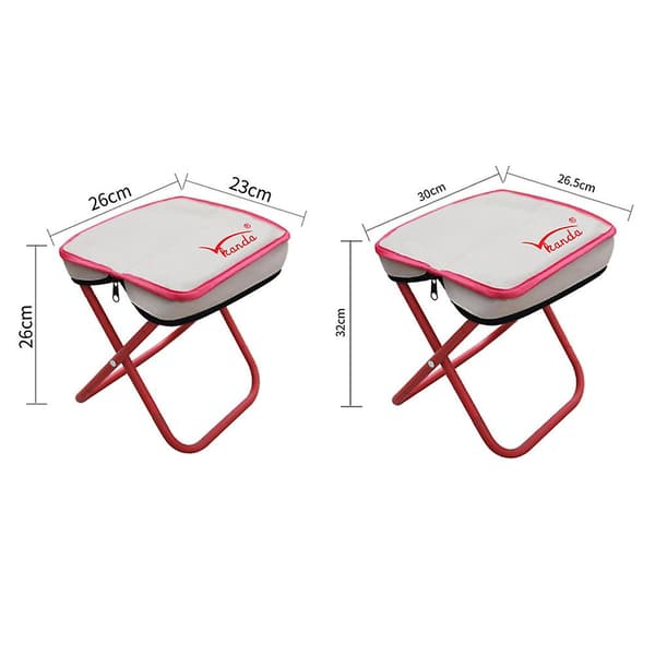 Slacker Pall för Utomhus Lätt Mini Campingpall för Picknick Camping