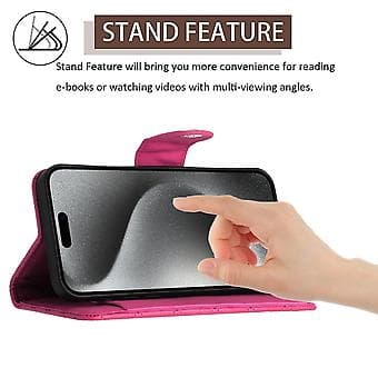 For iPhone 12 Pro Max Diamond Pattern Flip Leather Phone Case with Sn Rose Red