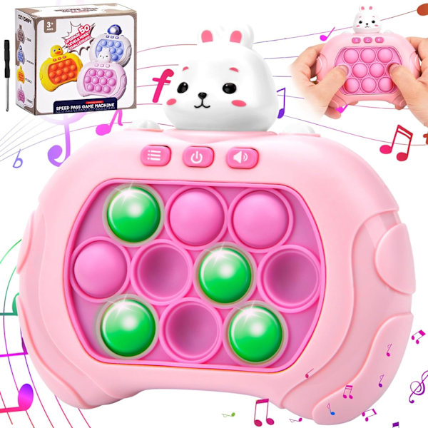 Spel, Light Up Sensory Fidget Toy för 4 5 6 år gamla pojkar flickor presenter, Pop Game Toys för 9-11 år gamla barn julklappar födelsedagspresenter