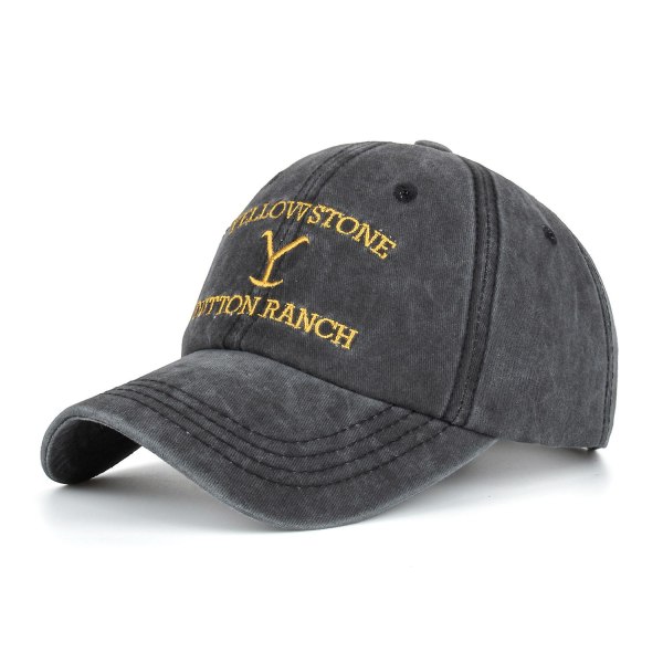 Klassisk Yellowstone Dutton Ranch Trucker Hat Herre Dame Personlig justerbar Voksen Baseball Cap Spring