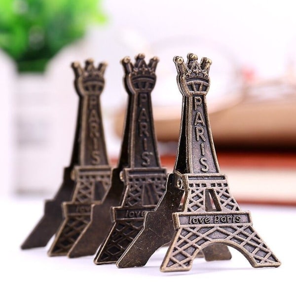 Eiffel Tower Metal Bookmark Paper Clip