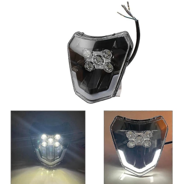 2024 Motorcykel LED Forlygte Wick LED Forlygte Til Exc Xc Xcf Xcw Xcf Sxf Sxs 125 150 250 350 450 530299