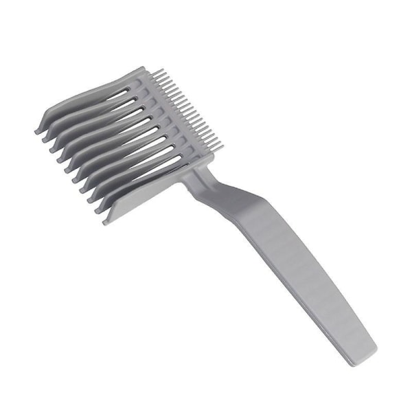 A Haircut Fade Combs, professionelt buet positioneringskam, Gradienter Design Hårklippingskam med ergonomisk design, kam til grill derhjemme Gray