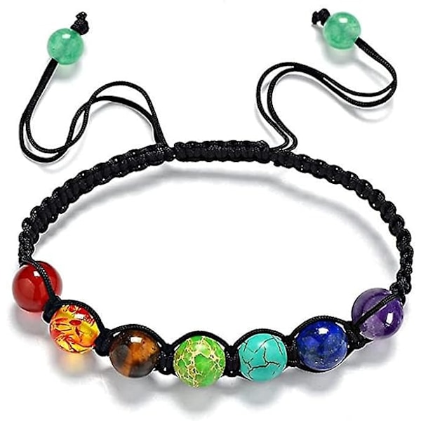 Stein Yoga Balanserende Reiki Healing Lykkebringer Armbånd Diffuser Armbånd