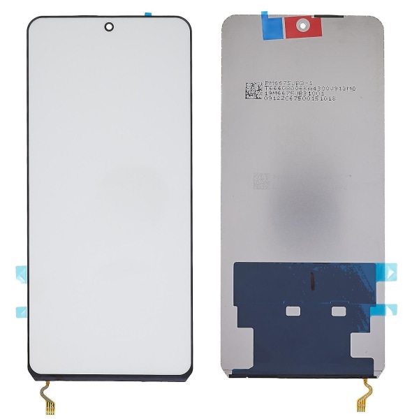 För Xiaomi Poco X3/Poco X3 NFC/Mi 10T Lite 5G/Redmi Note 9 Pro 5G LCD-skärmbakgrundsbelysning P