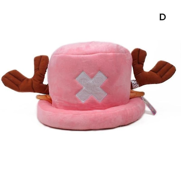 Vinterplysch Varma Hatt Söt Cartoon Tony Tony Chopper Form Semestergåvor För Kvinnor H