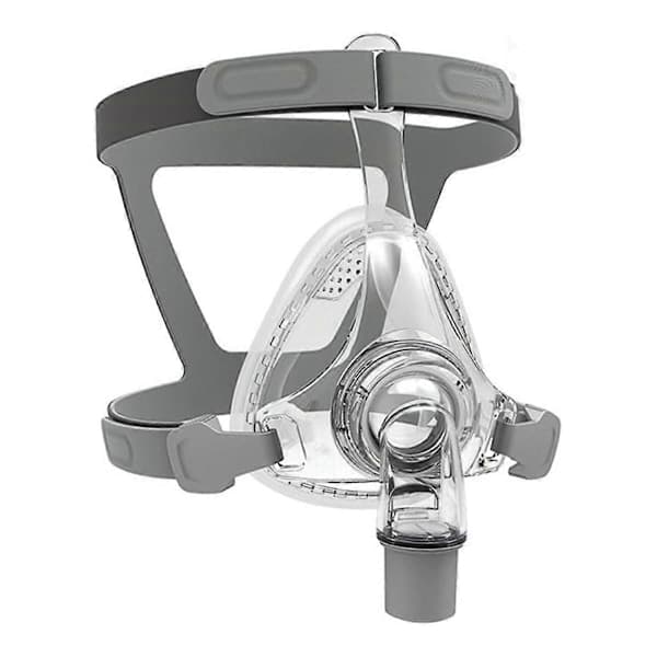 Full Face CPAP Mask with Head Position, Elbow/Rotation, and Cushion L L