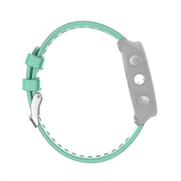 Udskiftningssilikonearmbåndsurrem kompatibel med Forerunner 245 Mint Green
