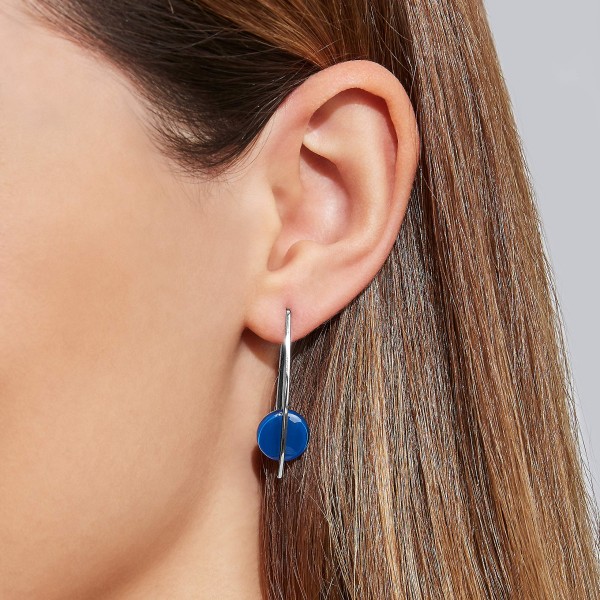 Kvinnors örhängen i rostfritt stål med öronkrok