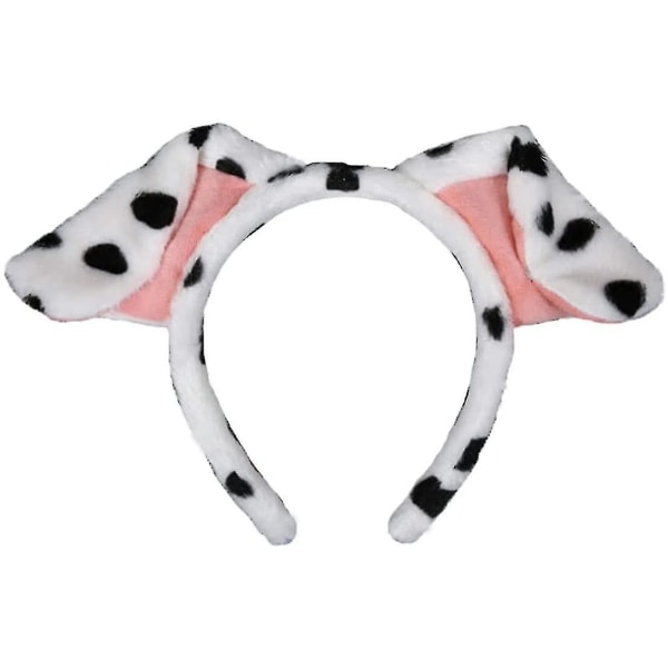 Puppy Dog Ears Headband And Costume, Dalmatian Ears, One Size