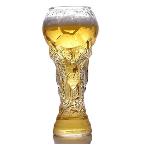 Jalkapallo Trophyn muotoiset olutmuki Suuren kapasiteetin innovatiiviset olutlasit kotibaarijuhliin