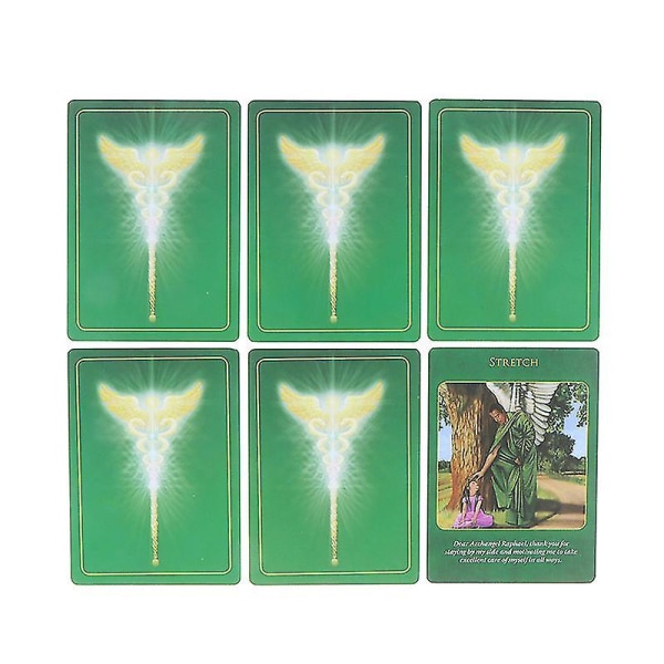 Ærkeenglen Rafael Healing Oracle Cards Tarotkort Profeti Spådom Brætspil