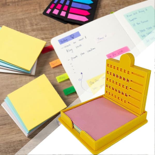 Sticky Notes Stencil Praktisk Sticky Notes Dispenser til værelse