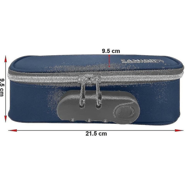 Pencil Case, Large Capacity Pencil Case With Two Zippers For Middle School College Students Girls Boys Pencil Case Portable Pencil Case