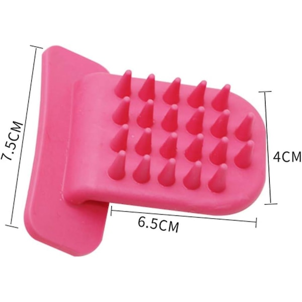 Tongue Shape Massage Comb Cat Grooming Brush Massage Brush