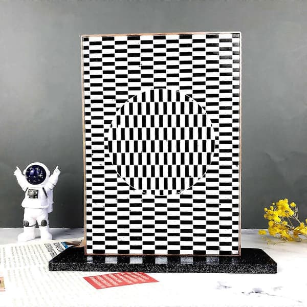 3D Illusion Effekt Silikoneform Charms Forme Ornament Støbeforme DIY Håndværk Hvid White