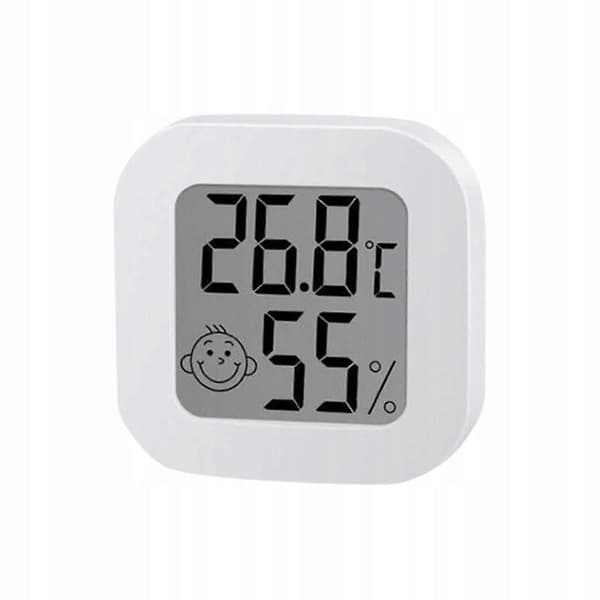 ROMTERMOMETER DIGITAL VÆRSTASJON HYGROMETER ft