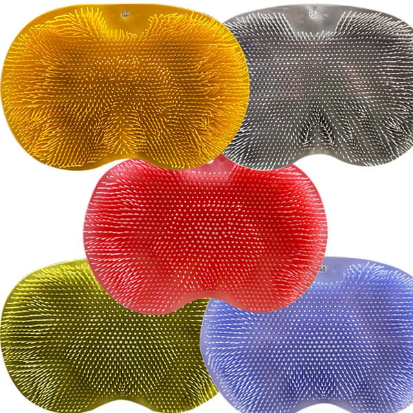 Foot and Back Scrubber for Shower - Wall Mounted 5pcs