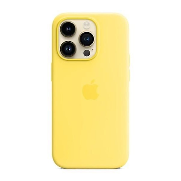 Silikonskal Kompatibelt Med Iphone 14pro Canary Yellow