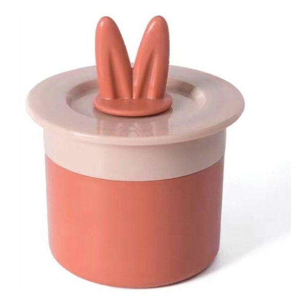 2kpl Face Wash Face Wash Diy Whiskers Foam Cup Uudelleen käytettävä vaahtokone Travel Salon (vaaleanpunainen)