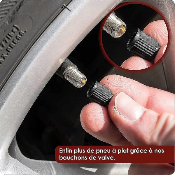 Ventilhætte, 50 Stykker, Cykelventilhætter, Bilventilhætte, Motorcykelventilhætte, Bildækventil, Autoventilhætte, Dækventil