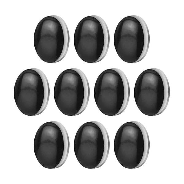10 st Duschdraperityngder Tillbehör Extra Vikt Dusch black