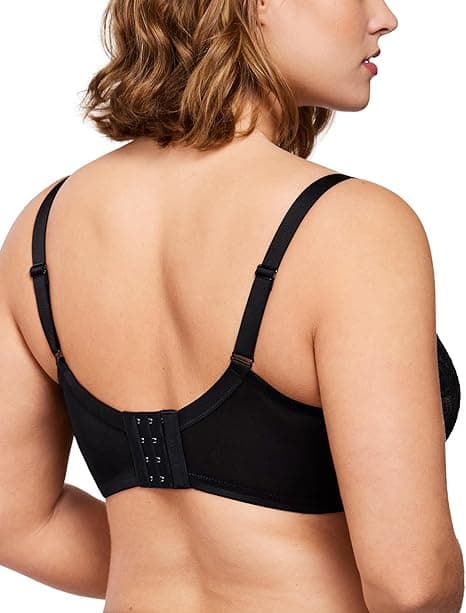 Minimizer BH'er til Kvinder Fuld Dækning Bøjle BH'er Plus Size Løftende Blonde BH til Tung Barm