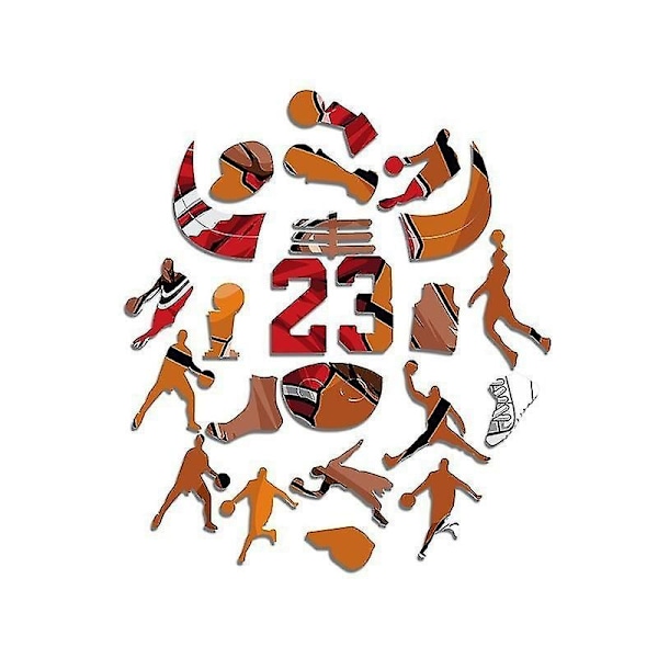 Jigsaw-puslespill i tre med Messi for barn Stephen Curry A3