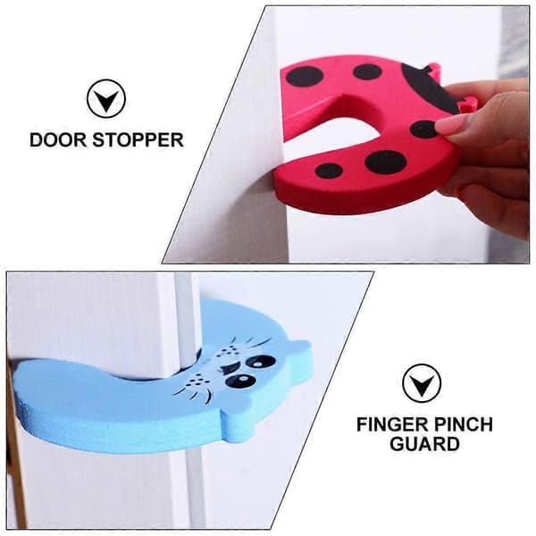 Baby Fingerskydd Dörrklämskydd för hemmabruk 10-pack