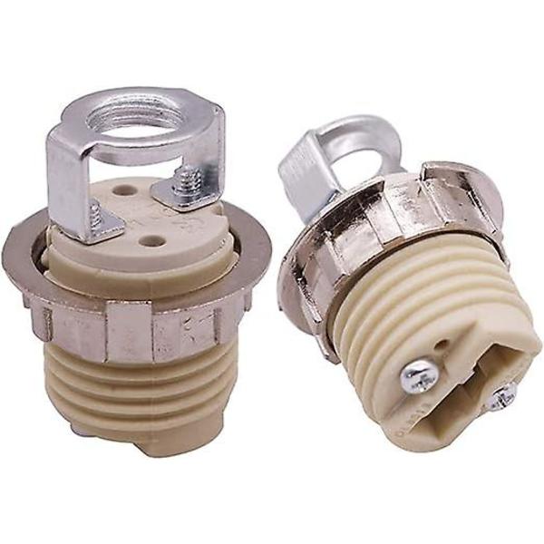 4 st LED G9 Lampfäste Speciell Keramisk Lampfäste Lamplampa Hållare Dörr 35mm Höjd Tråddiameter 21mm (Bas Typ: G9, Färg: 4 set)