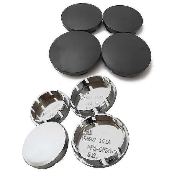 Senterhette 56mm Universal Felgnav Silver