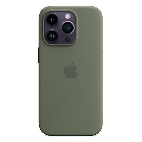 Silikonskal Kompatibelt Med Iphone 14pro Olive