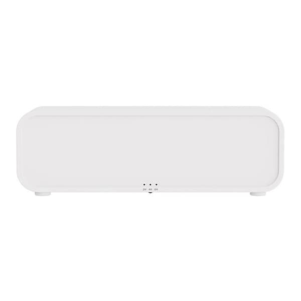 Opgraderet 7-farvet lys aromaterapi-diffuser Multifunktionel aroma-diffuser med natlys til kontoret White